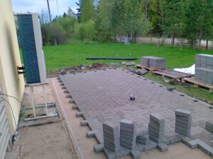 tänavakivi paigaldus